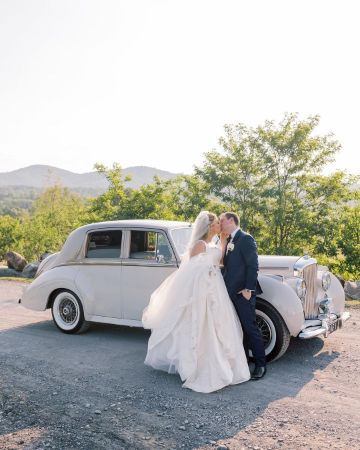 Lauren Blanchard and her husband, Timothy J Cloud. 